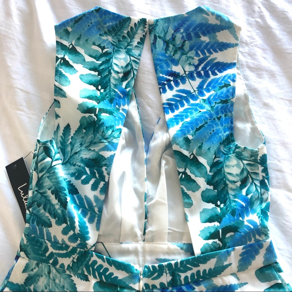 NWT Lulus Balboa Park White Print Romper, Small - Picture 7 of 16